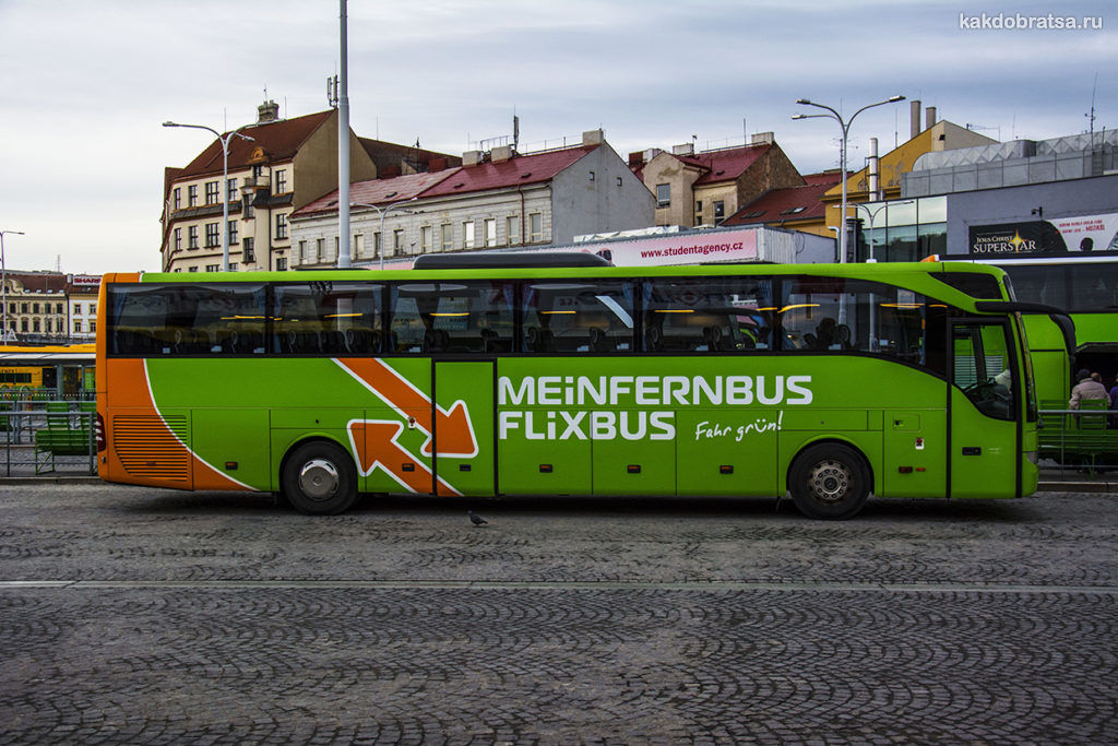 Из Праги в Будапешт на автобусе цена время в пути