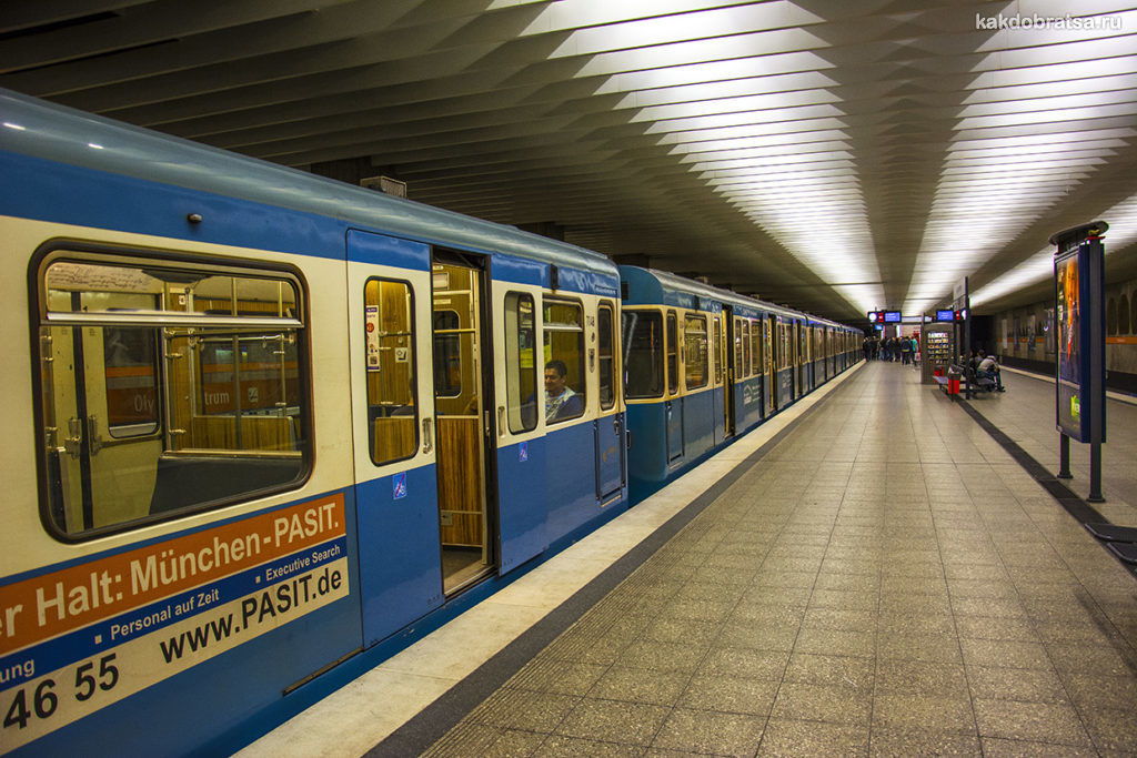 Электричка и метро Мюнхена