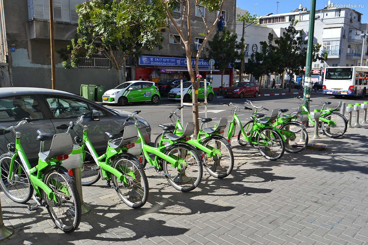 Велосипеды в Тель-Авиве 