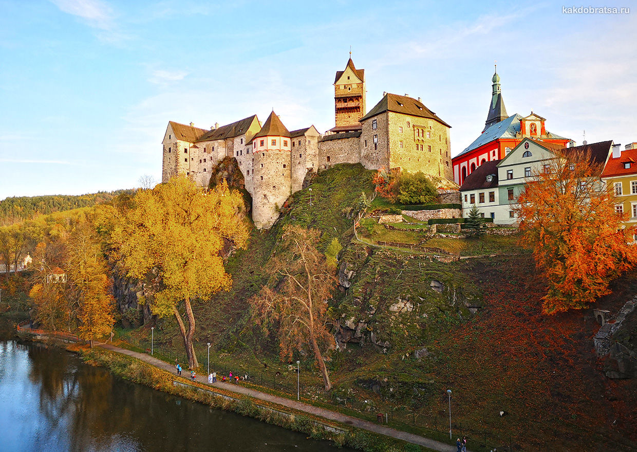 Красивый замок в Чехии для Инстаграма