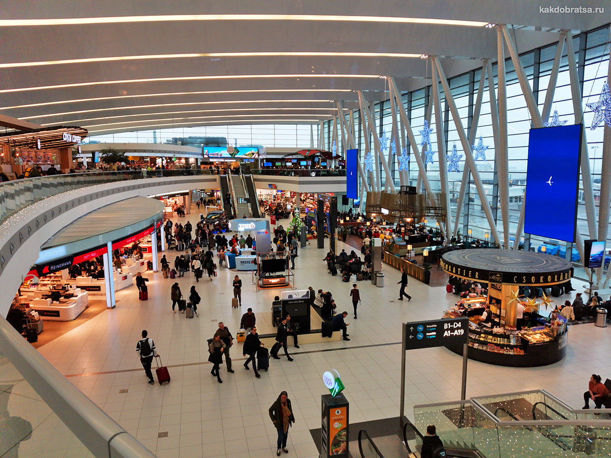 Аэропорт Будапешта терминал, услуги и где поесть