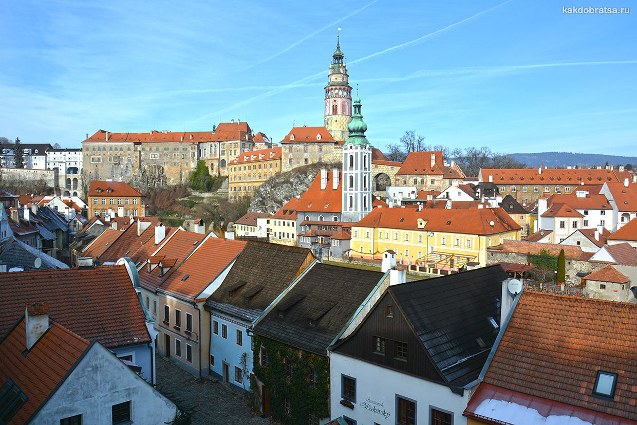 Чешский Крумлов и замок Глубока-над-Влтавой экскурсия
