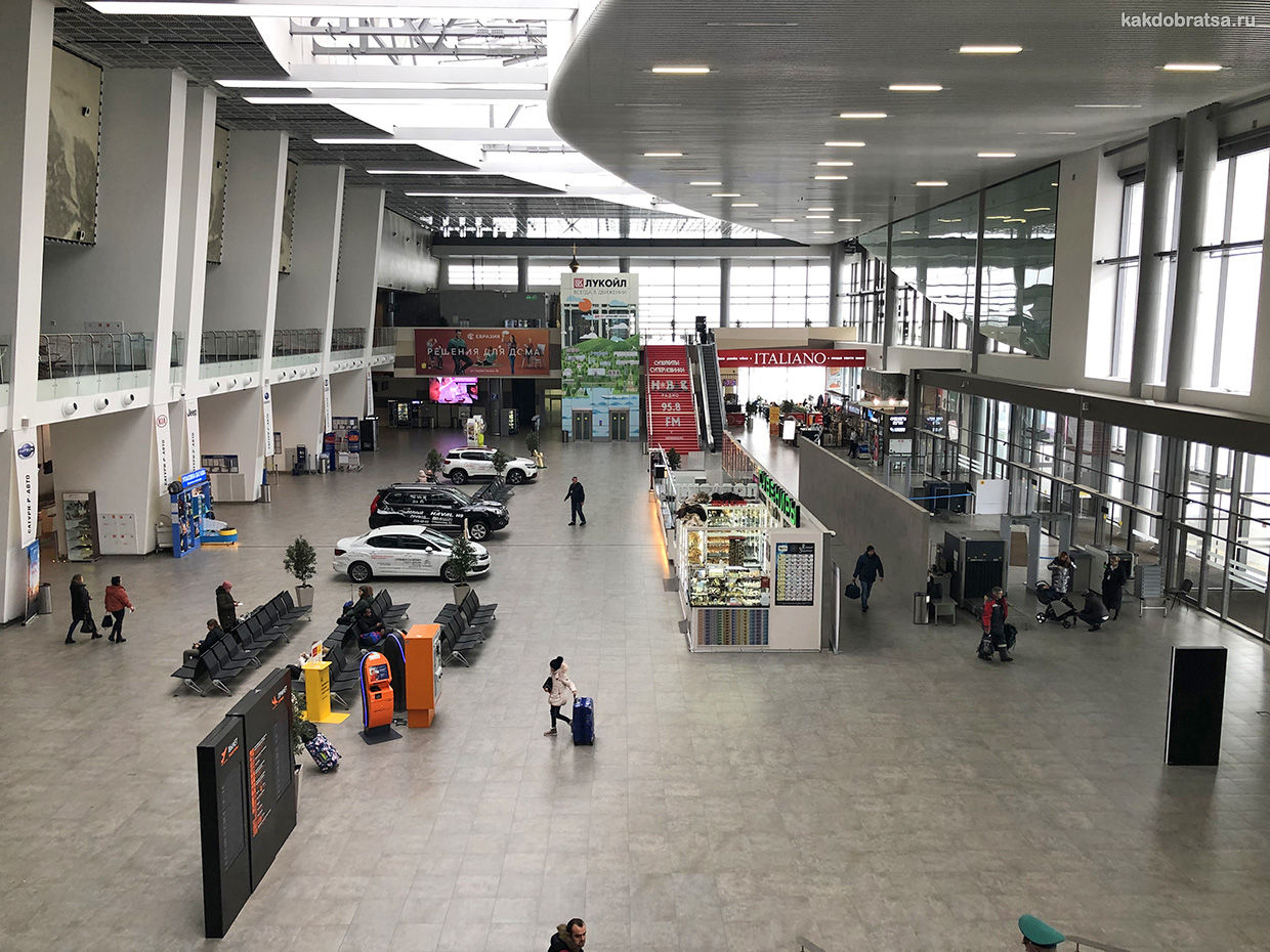 Аэропорт Пермь терминал внутри