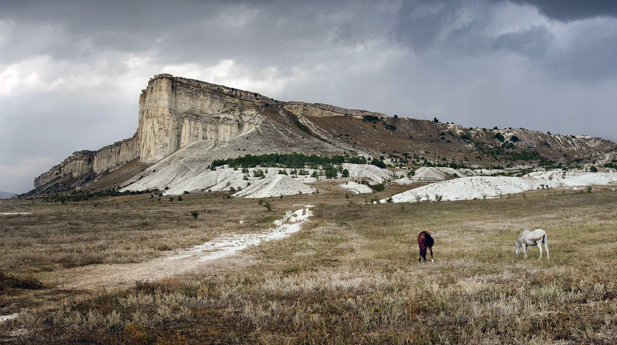 Белая скала небанальное место в Крыму для экскурсии