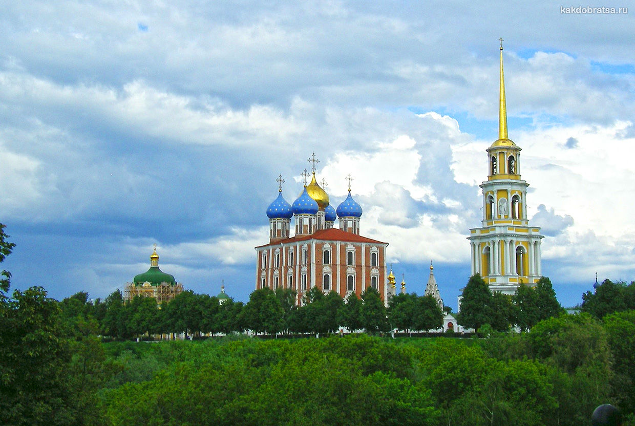 Древний русский город Рязань