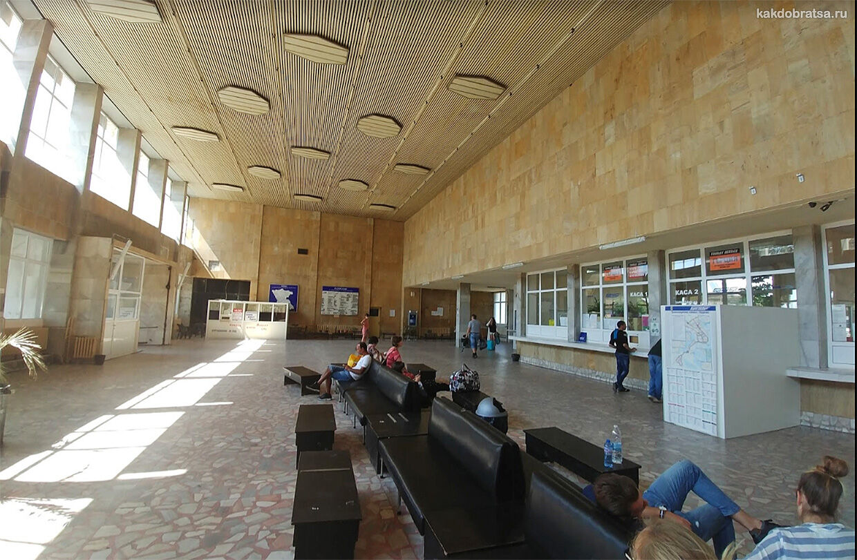 Автовокзал Бургаса Запад