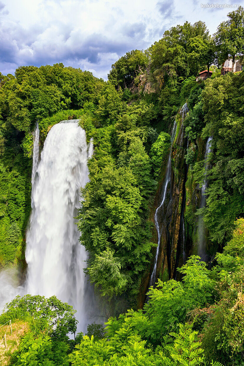 Водопад Марморе - природная достопримечательность Италии