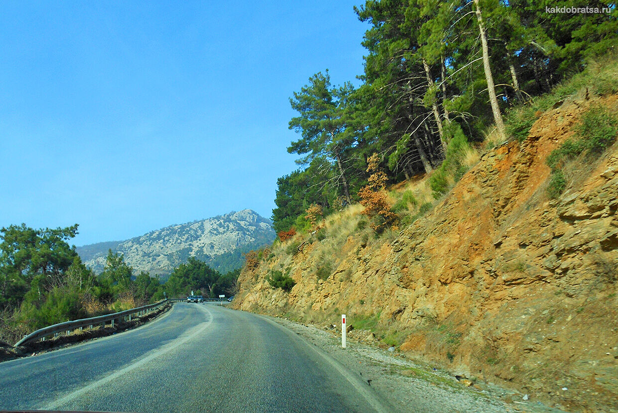 Дорога в Турции