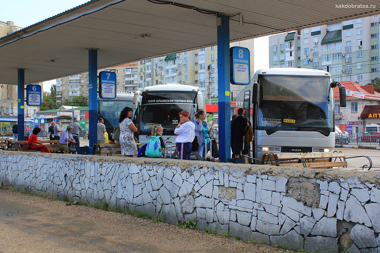 Из Симферополя в Севастополь на автобусе
