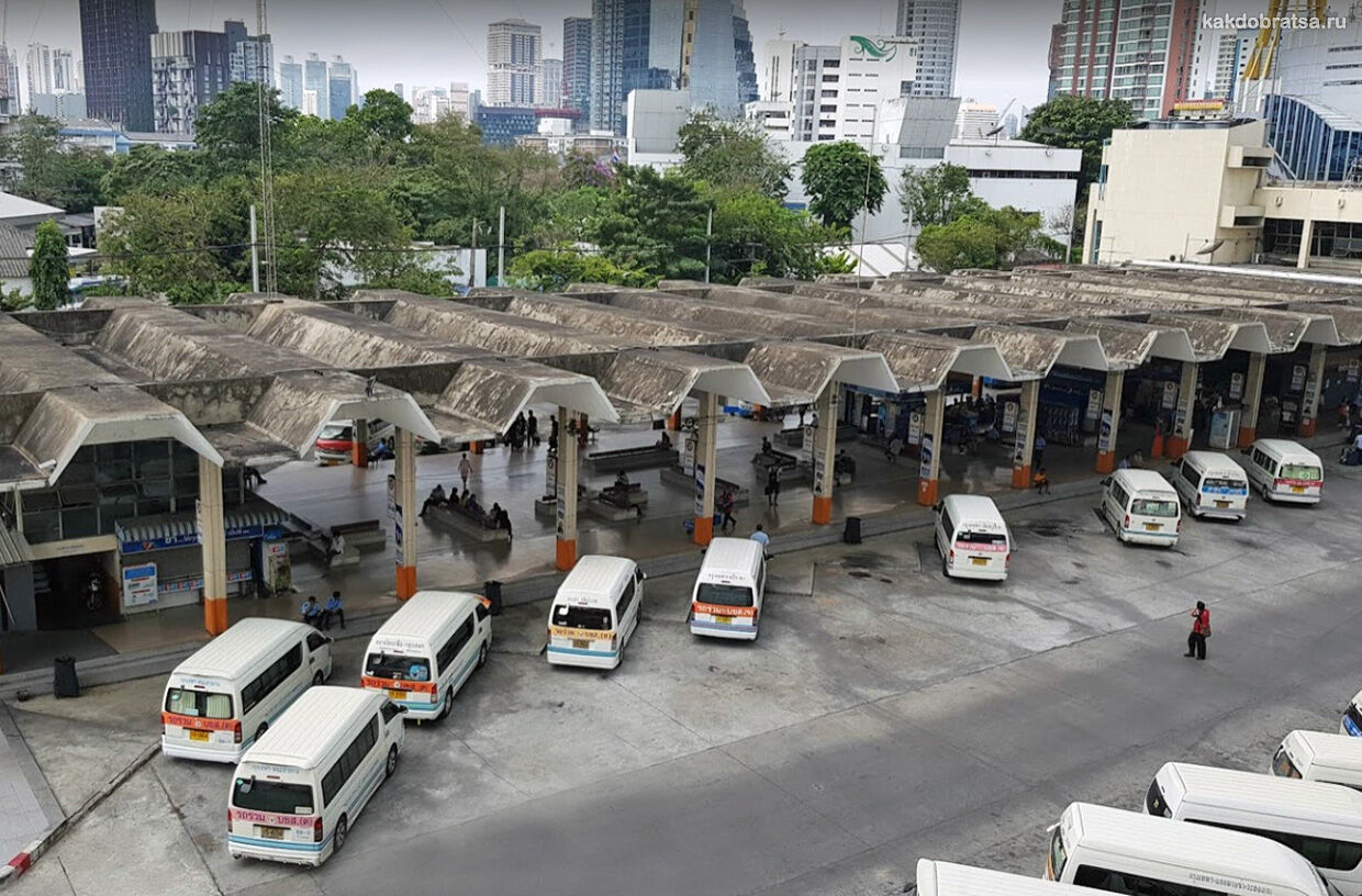 Эккамай автовокзал Бангкока