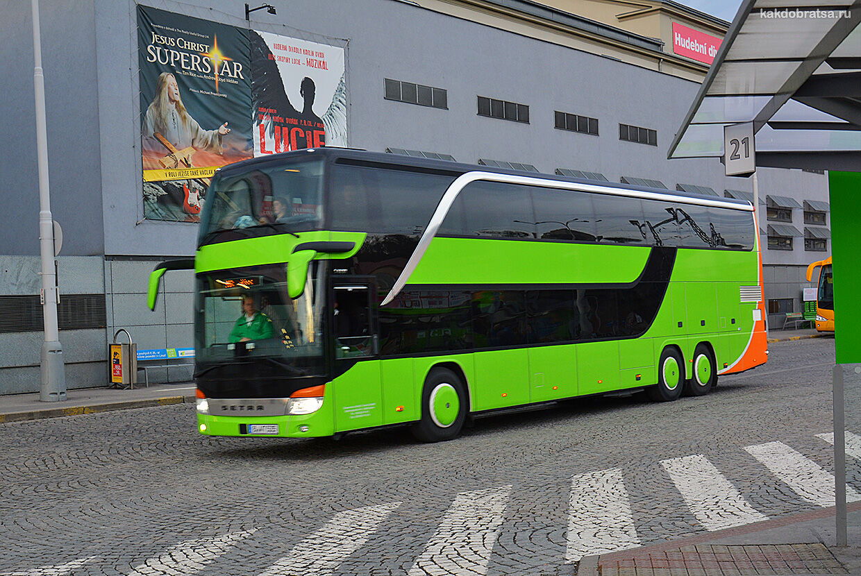 Междугородние автобусы в Европе
