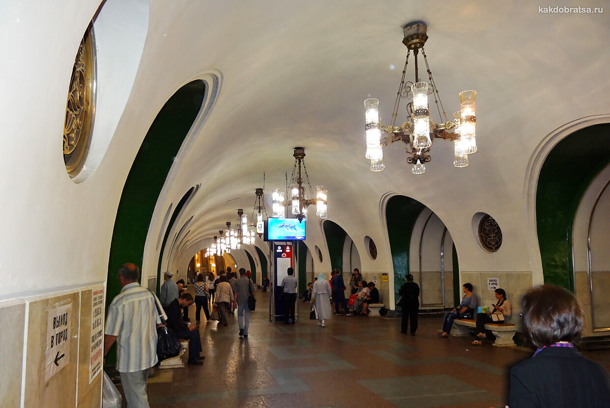 В Третьяковскую Галерею на метро