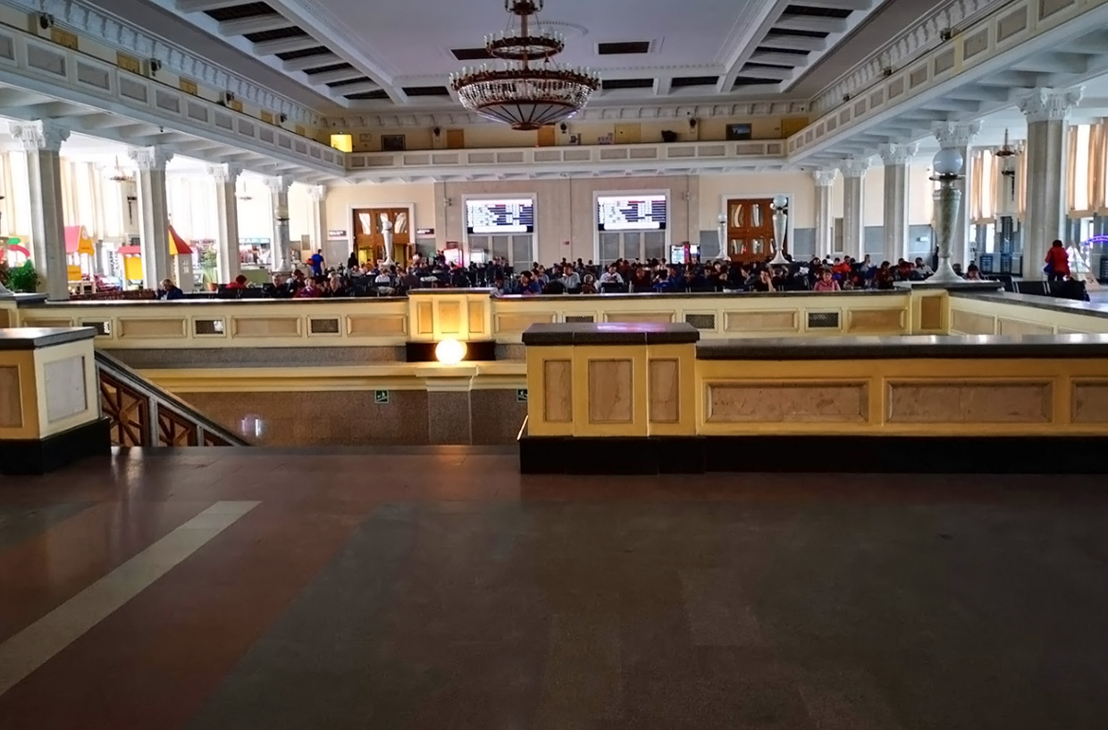 Новосибирск-Главный вокзал зал ожидания