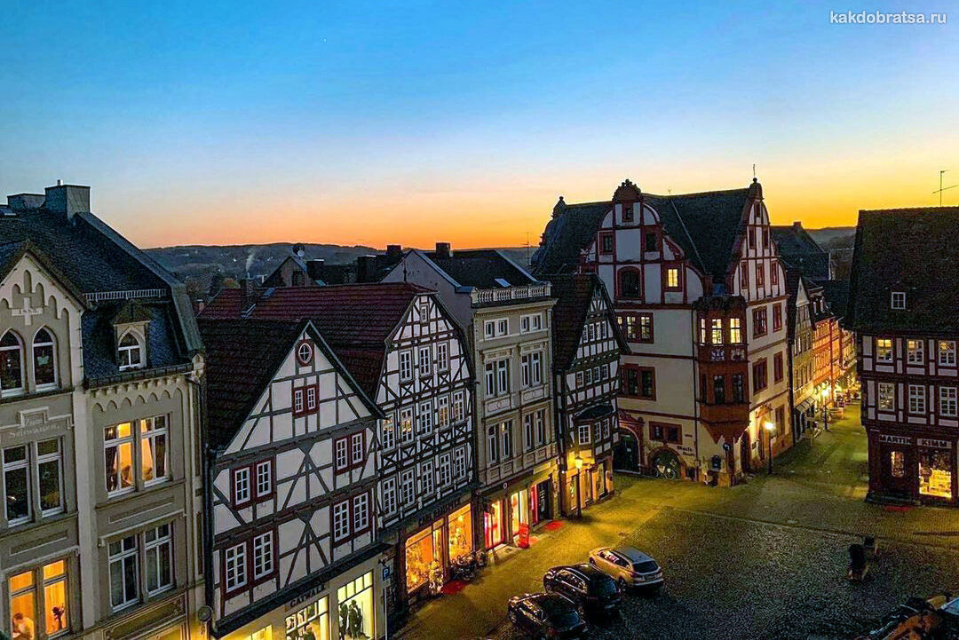Альсфельд самые интересные городки Германии