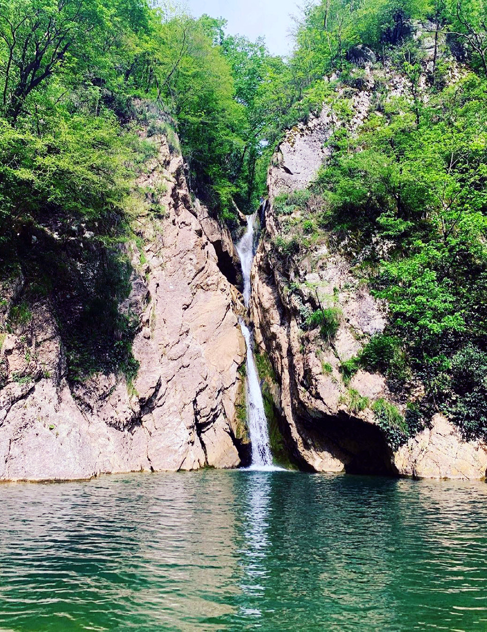 Агурские водопады в Сочи фото, как добраться самостоятельно, отзывы