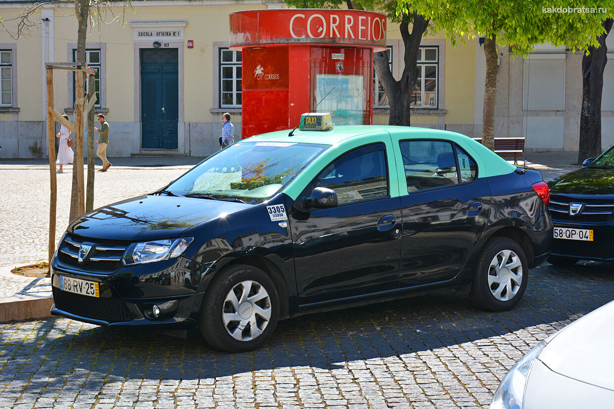 Трансфер на такси в Лиссабоне