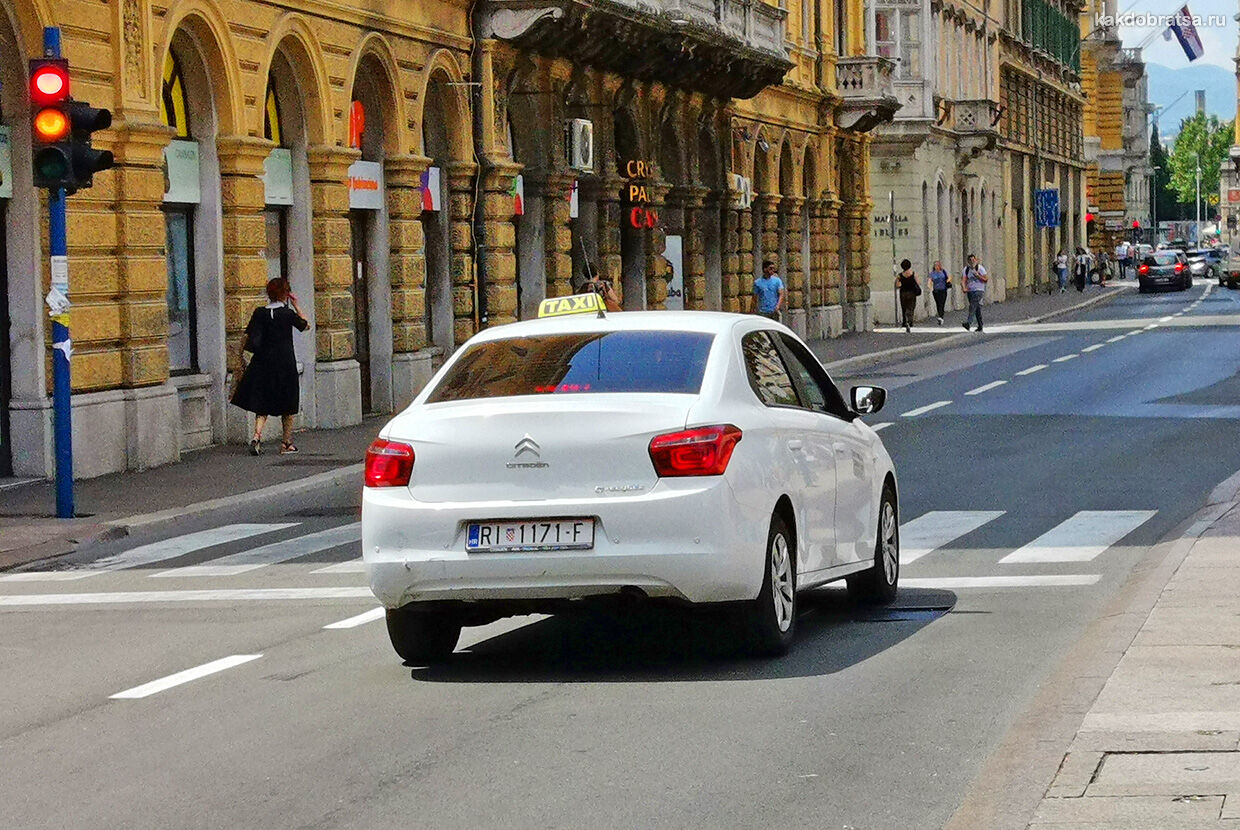 Такси трансфер из Загреба в Пулу