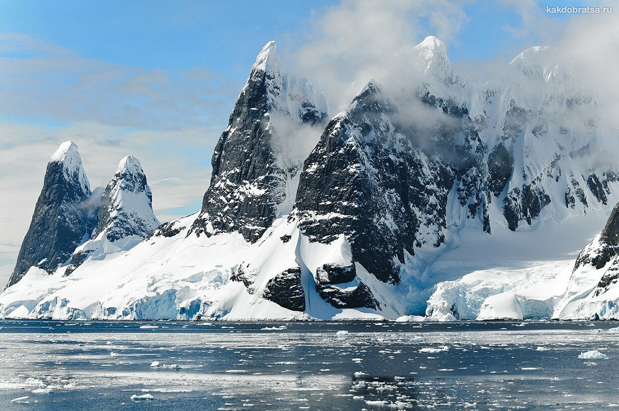 Горы на Антарктиде