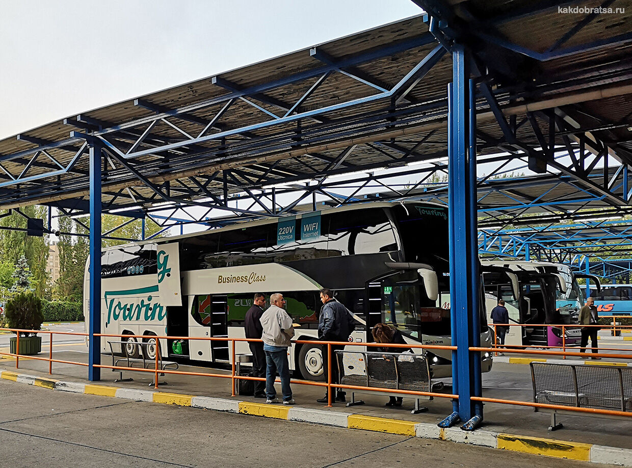 Автобус из Загреба в Вену