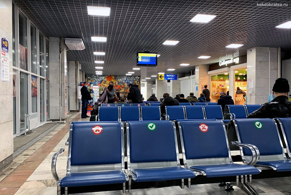 Терминал аэропорта Улан-Удэ