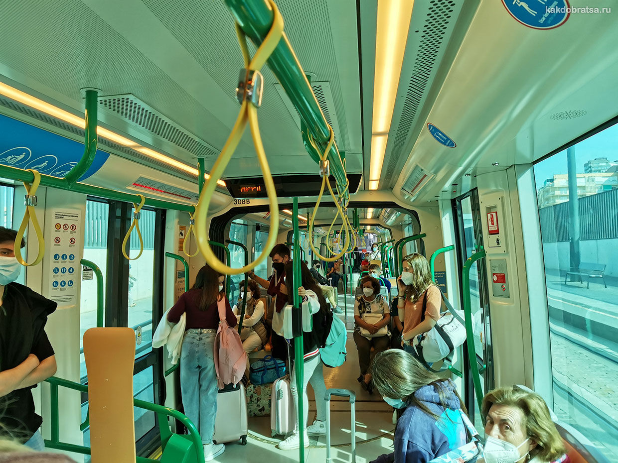 Трамвай и метро Гранады CAF Urbos III