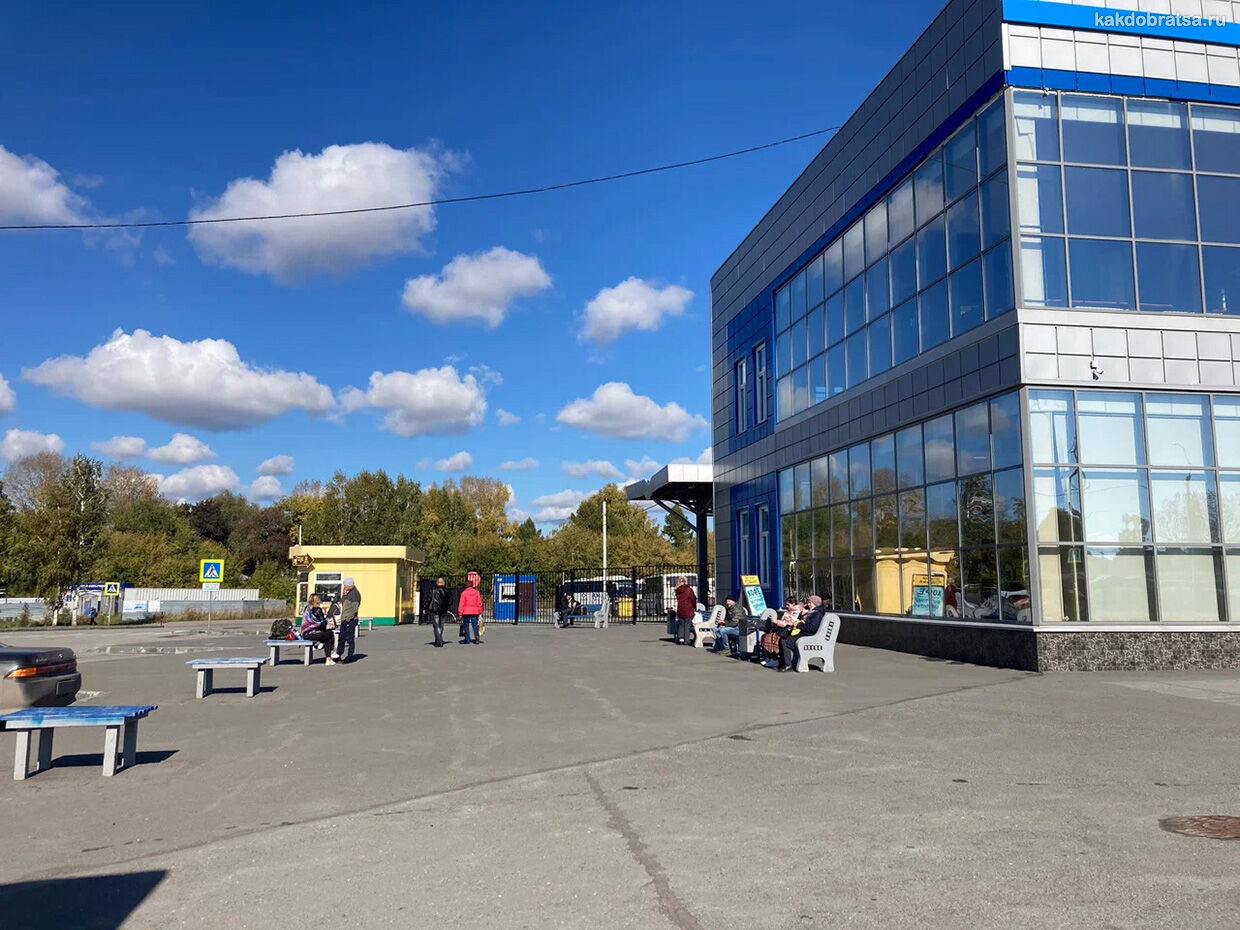Главный автовокзал в Новосибирске фото