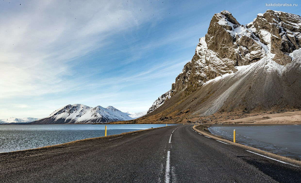 Фото дорог в Исландии