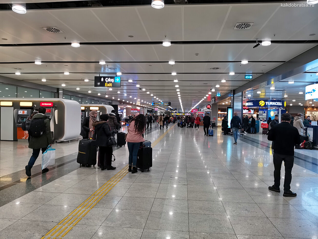 Пошаговая инструкция прибытие в аэропорт Стамбул Сабиха Гёкчен