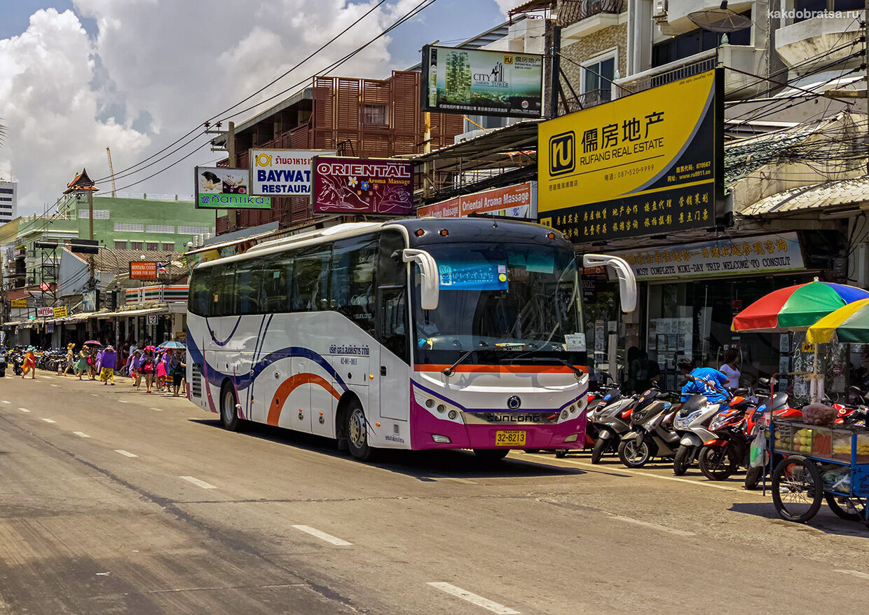 Автобус Бангкок Чиангмай