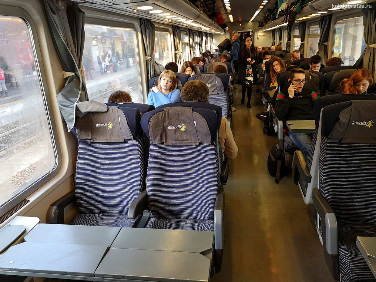 Поезд из Милана в Турин
