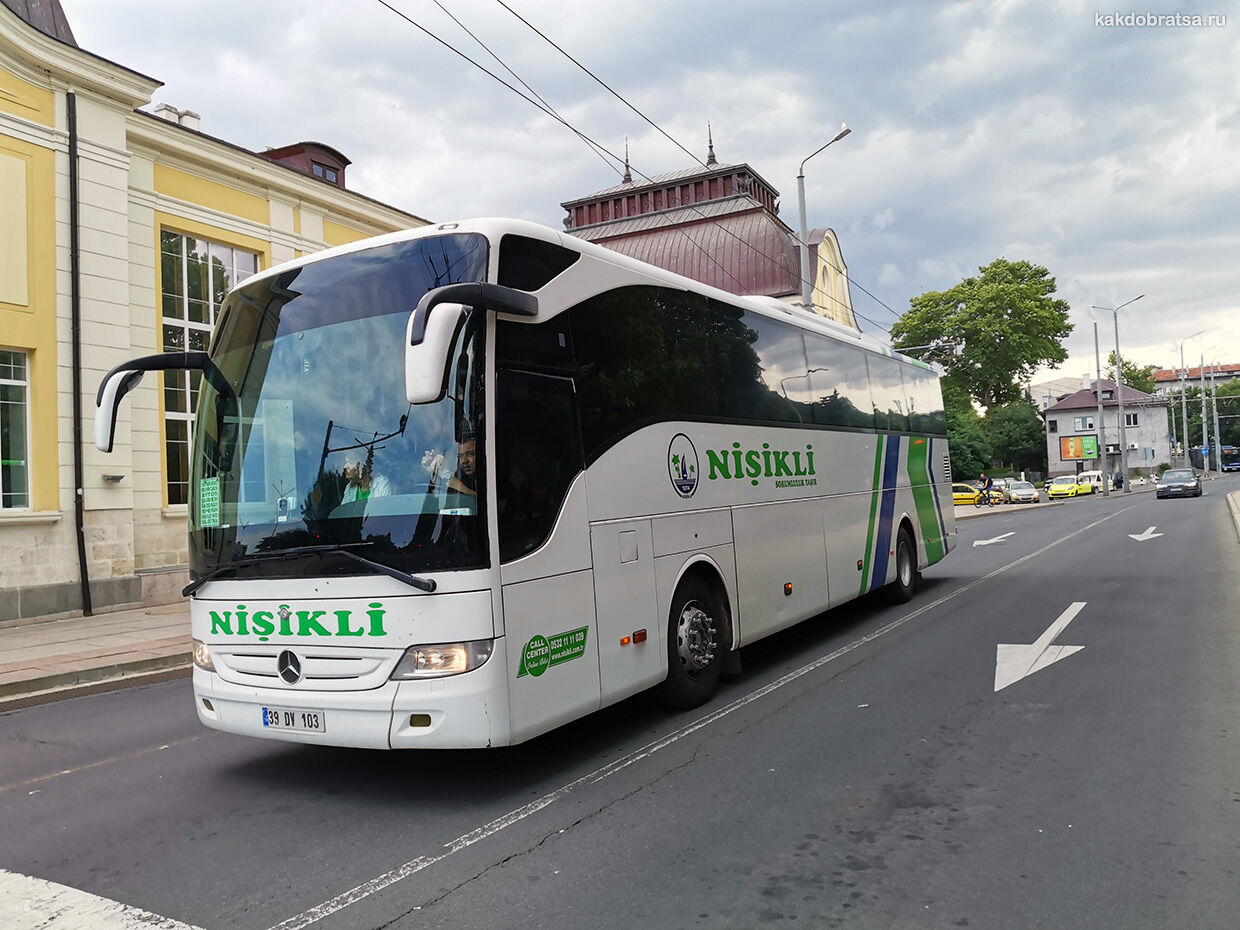 Автобус из Стамбула в Варну недорого добраться