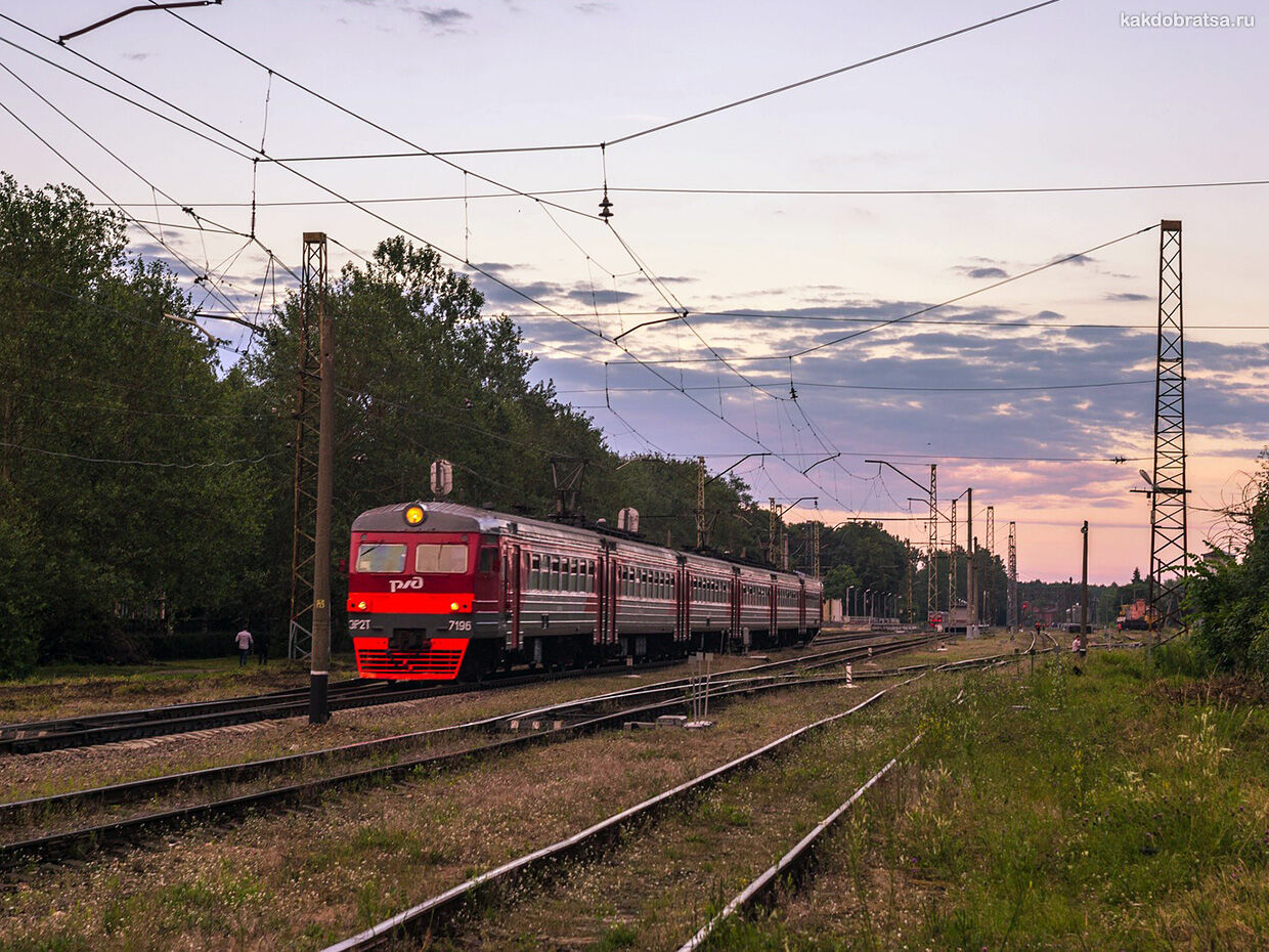 Поезд из Хабаровска в Москву