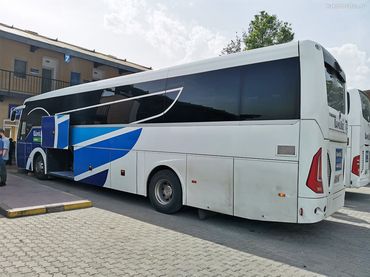 Автобус из Стамбула в Чанаккале