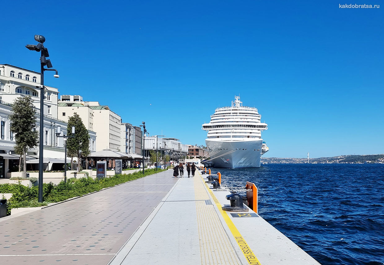 Галатапорт порт круизных лайнеров в Стамбуле фото