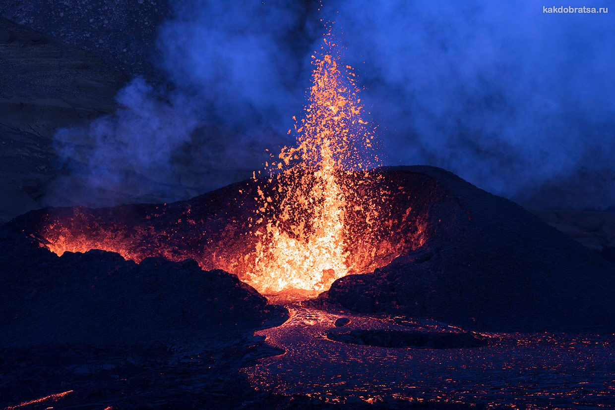 Эйяфьядлайёкюдль вулкан Исландия