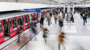 Карта метро варшавы