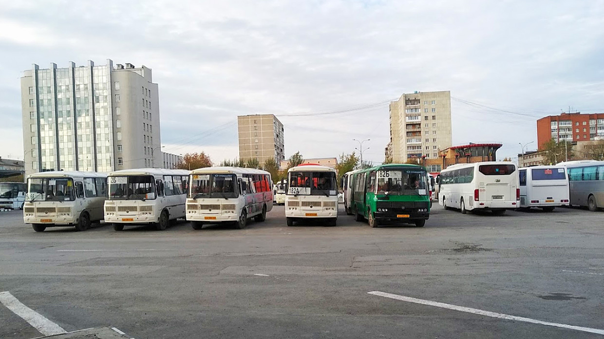 Автовокзалы в Екатеринбурге: Северный и Южный