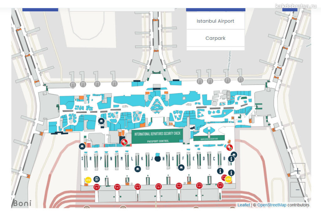 Аэропорт стамбула новый схема