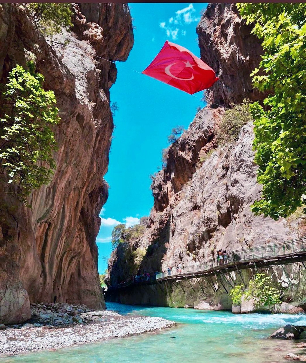 Каньон Саклыкент в Турции