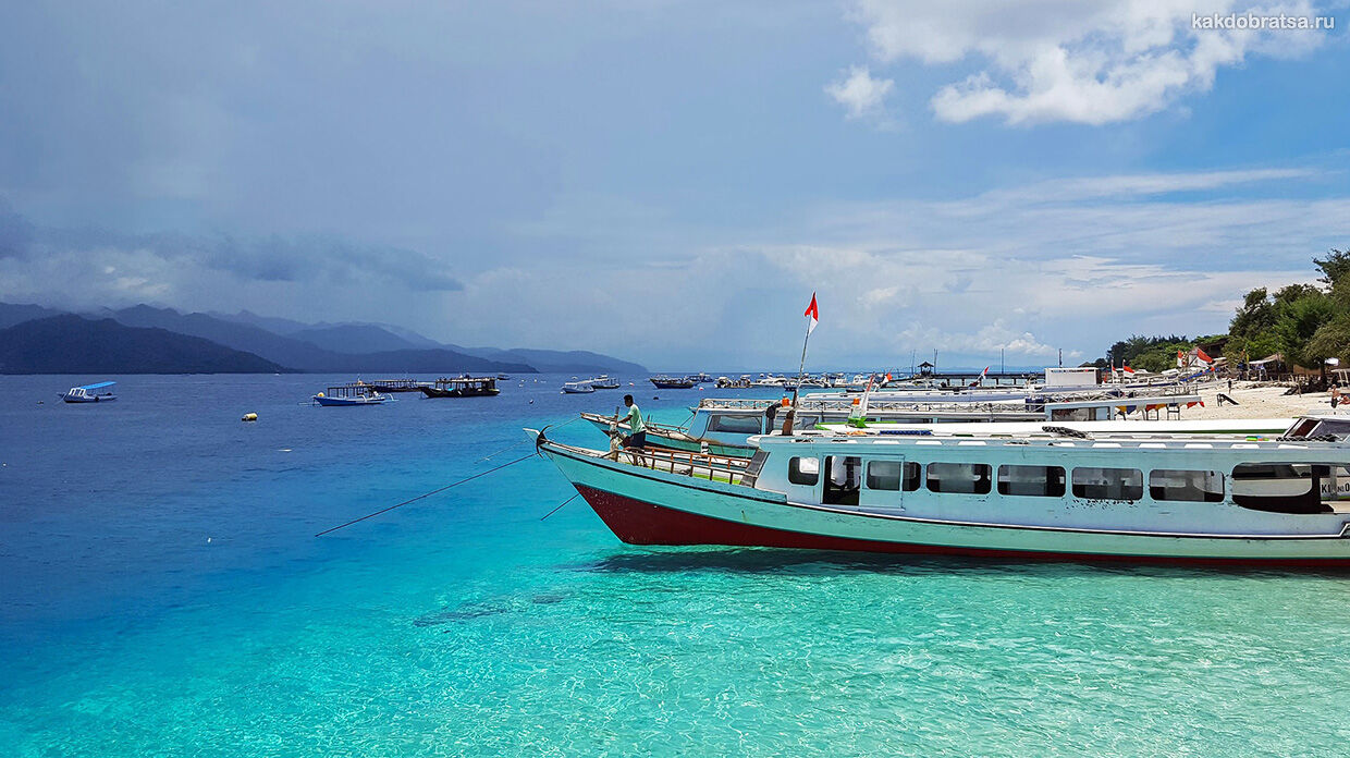 Как добраться на острова Гили с Бали