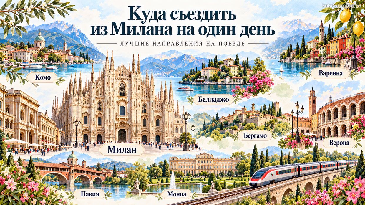 Однодневные путешествия из Милана
